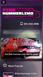 Mobile Screenshot of pinkhummerlimo.com